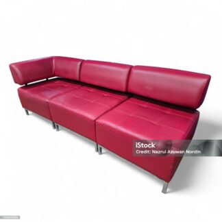 Rotes Sofa